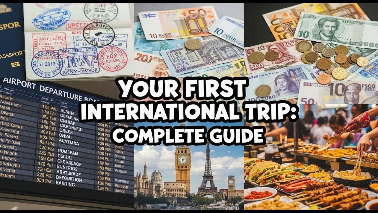 Your First International Trip   A Complete Guide