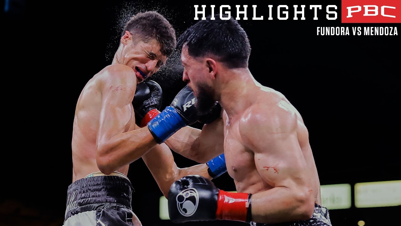 Фундора против Мендосы: основные моменты: 8 апреля 2023 г. | PBC на Showtime