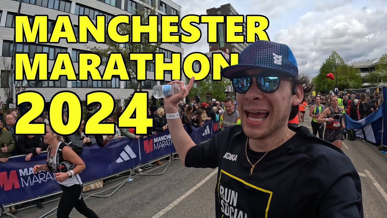 MANCHESTER MARATHON 2024 with a GOPRO