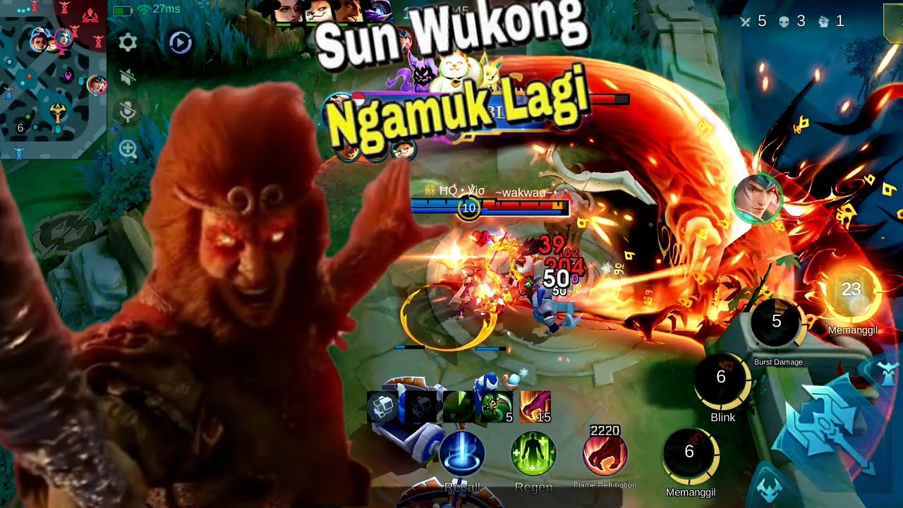 SUN NGAMUK !!! ZILONG GA ADA HARGA DIRI DIBUAT !!!