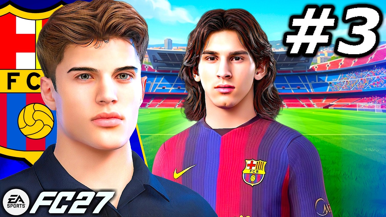 ZNALAZŁEM NASTĘPNEGO MESSIEGO... | FC 27 Kariera Barceloną OD3