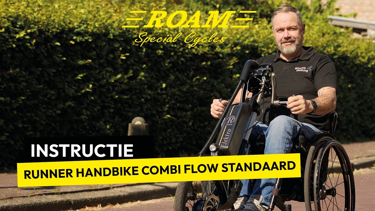 Runner Handbike Combi Flow standaard - instructievideo