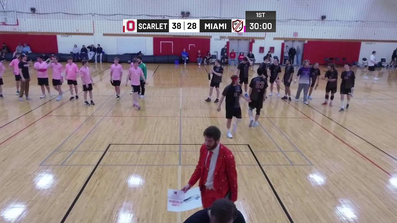 (2)Ohio State Scarlet  vs. (3)Miami - 2026 Trailblazer Team Handball Conference Championship