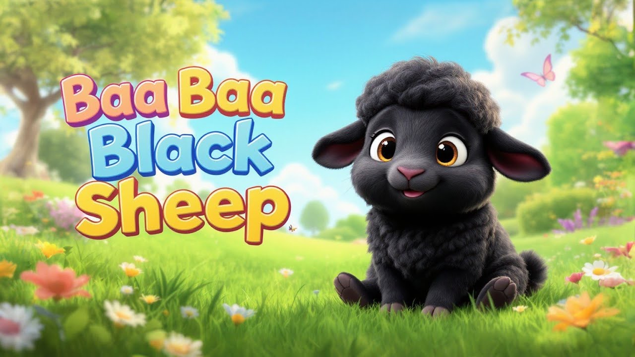 Baa Baa Black Sheep 🐑 | Gentle Nursery Rhyme Tale for Toddlers & Kids | JuJu Jelly