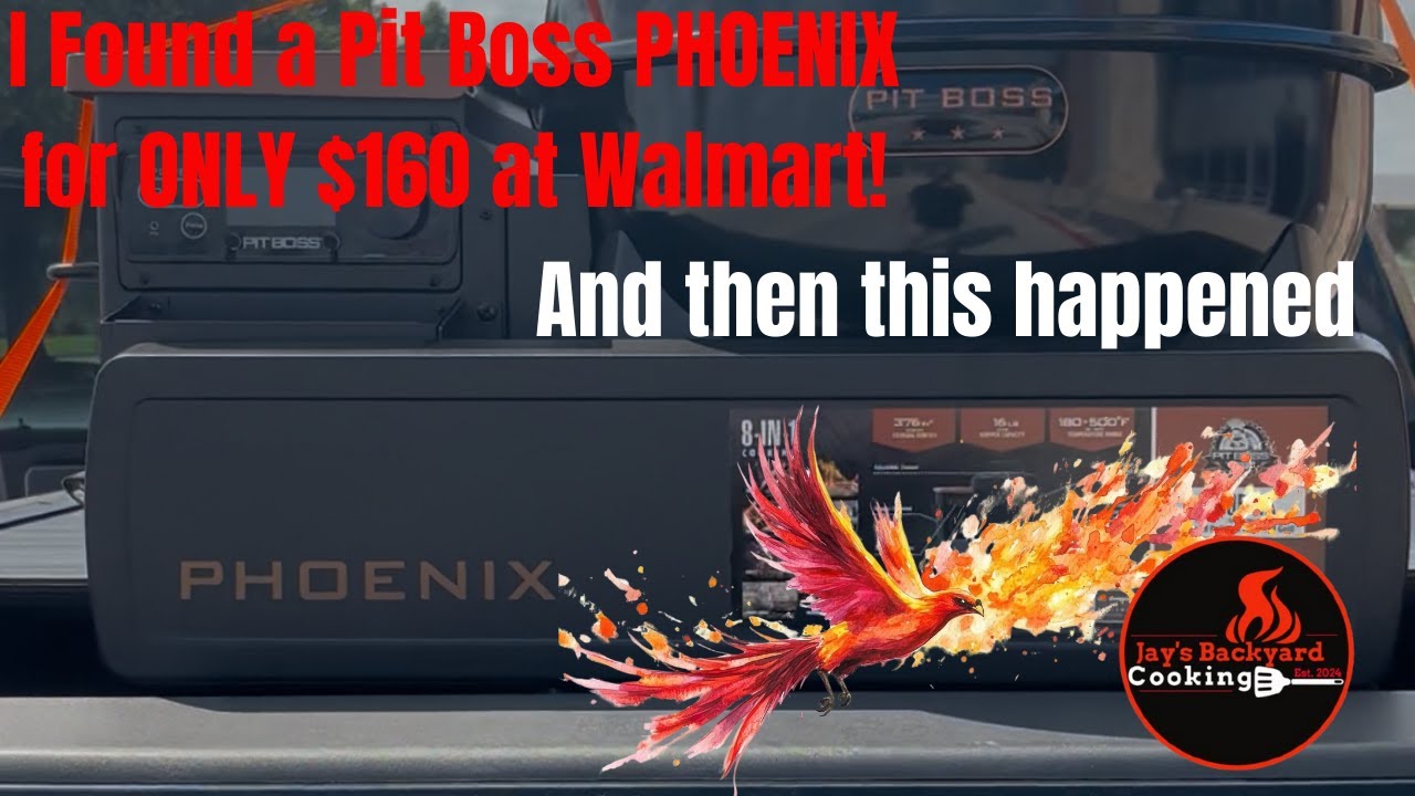 I Found a Pit Boss PHOENIX for ONLY $160 at Walmart?! + EPIC Reverse-Seared Tri-Tip!