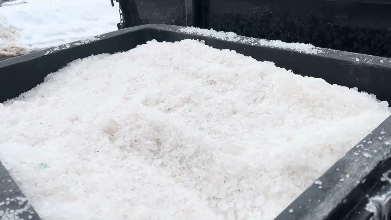 First time using Bulk Salt (Untreated Salt) instead of Bag salt