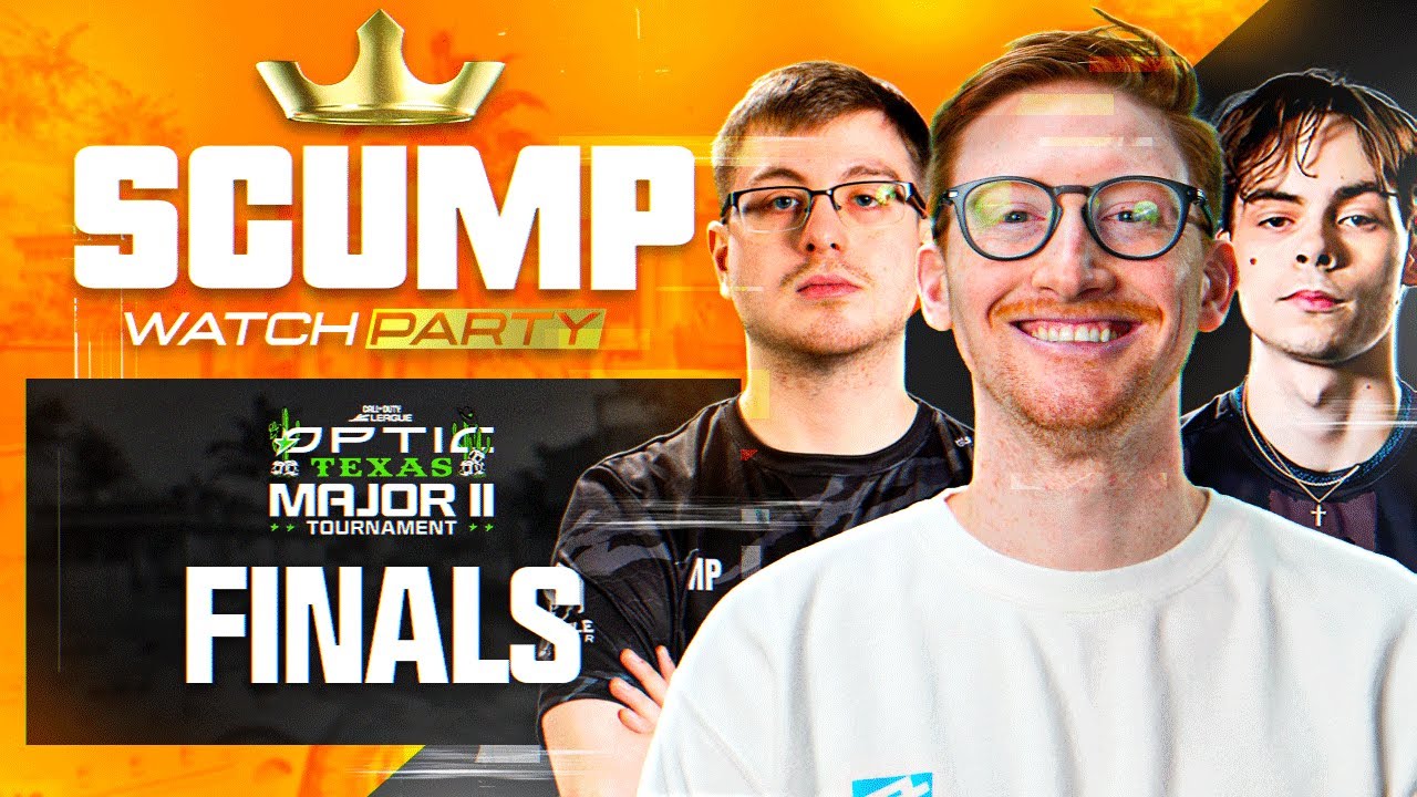 CDL MAJOR 2 GRAND FINALS!! - SCUMP WATCH PARTY