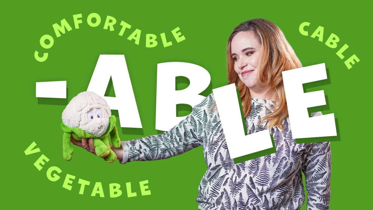 Jak wymawiać angielskie słowa z -able? Comfortable, table, unable | eTutor #34