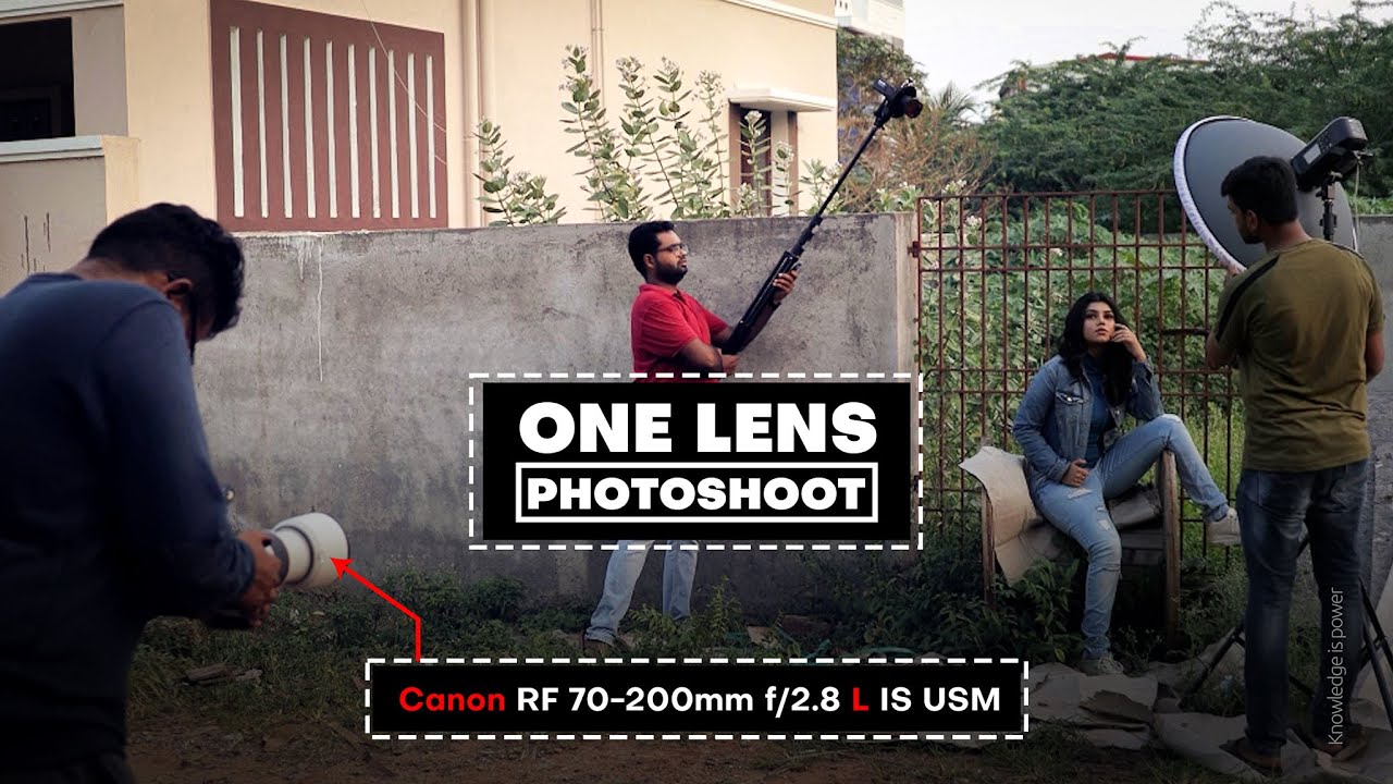 ONE LENS Photoshoot with Canon RF 70-200mm F2.8 L IS USM