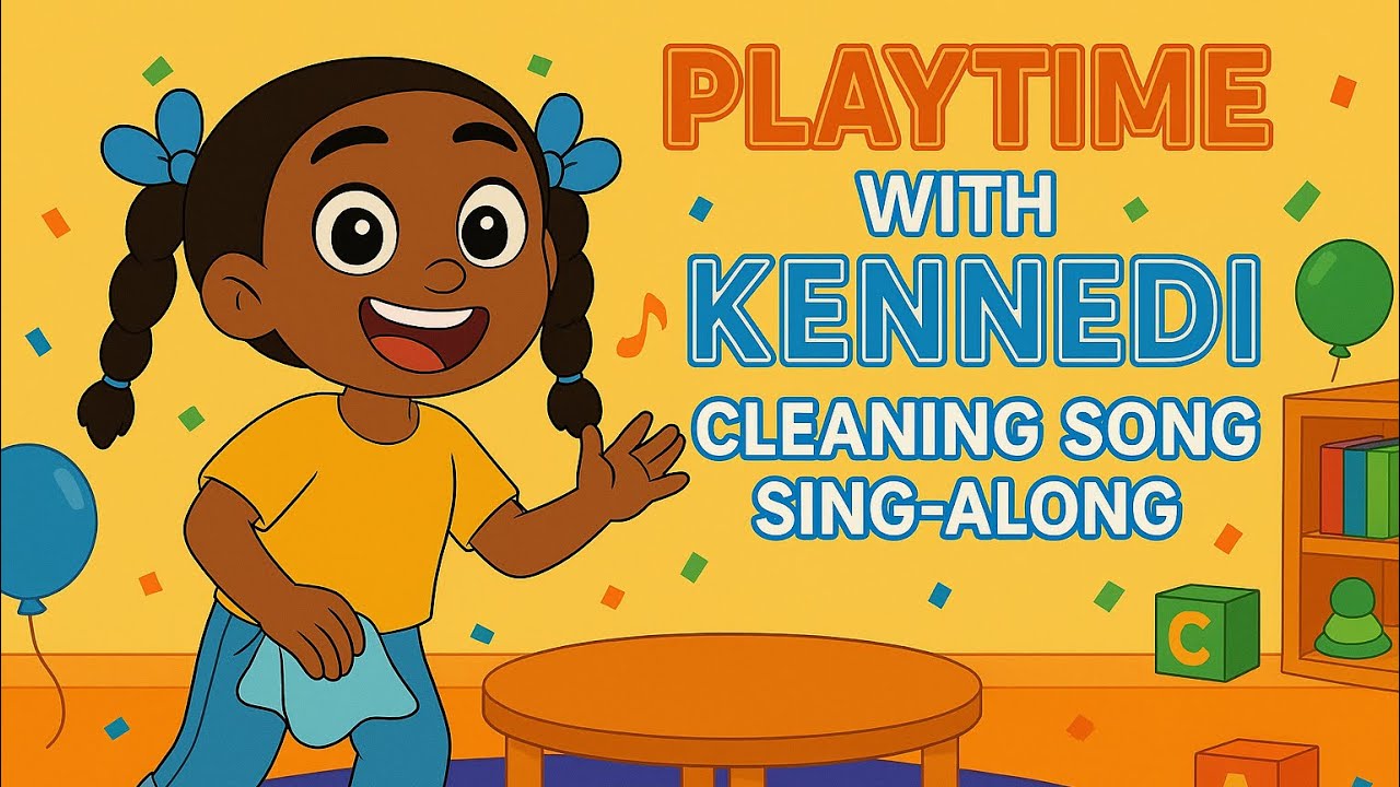 Playtime with Kennedi | Cleaning Song Sing-Along for Kids | Fun Classroom & Home Dance
