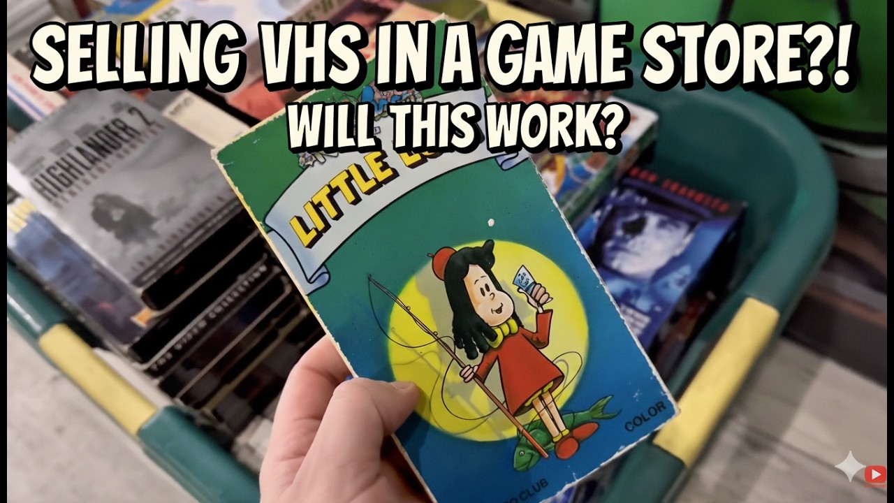 Testing VHS in a Video Game Store&hellip; Did I Make a Huge Mistake?