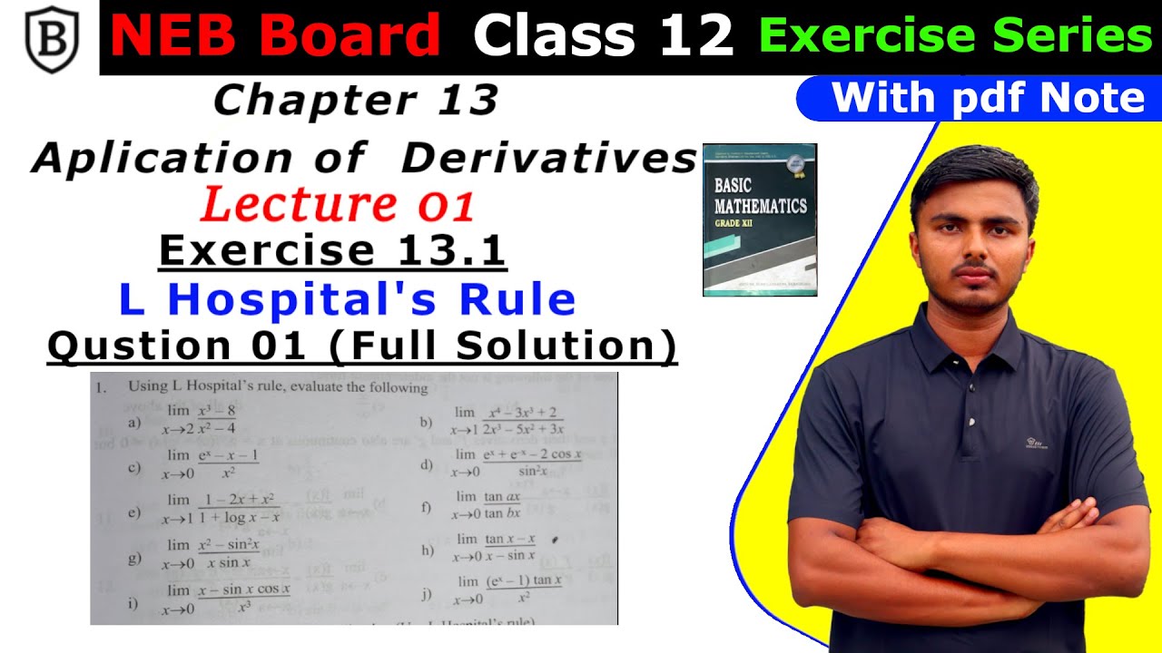 Class 12 Maths || Applications of Derivatives || Ex 13.1 || Questions 1 (full solution) || 