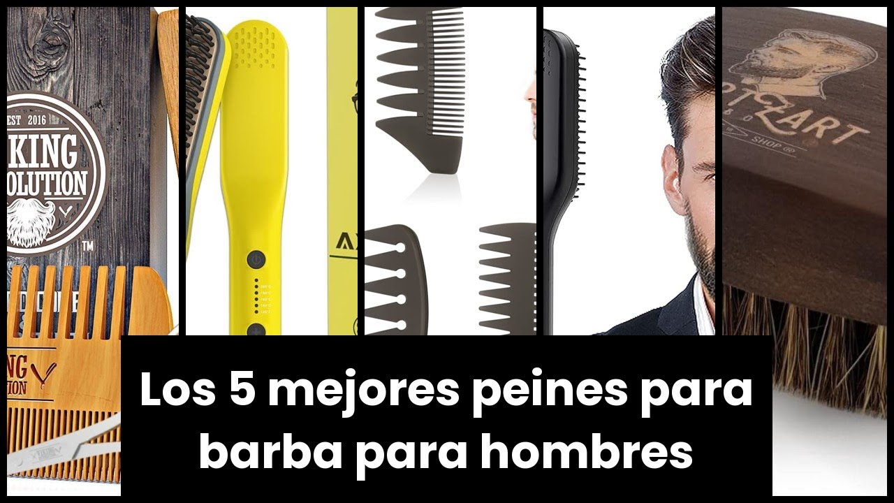 【PEINE BARBA HOMBRE】Los 5 mejores peines para barba para hombres ✅