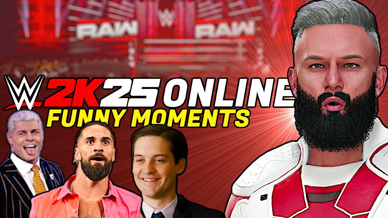 WWE 2K25 Online Funny Moments & Highlights - Volume 1