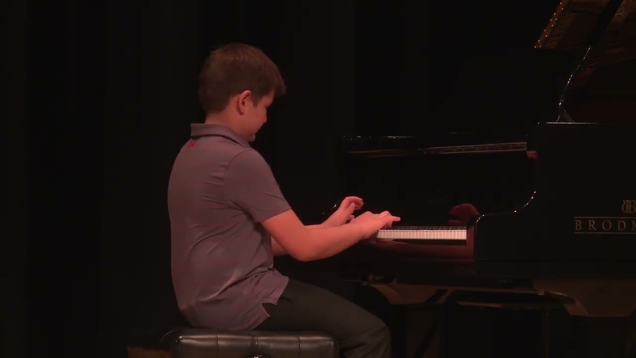 2026 Winter Recital Lukas Ronecker, piano