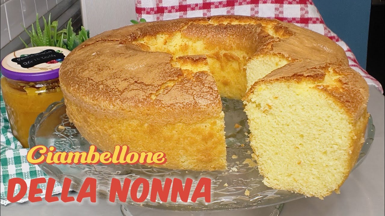 CIAMBELLONE ALTO sofficissimo ,la ricetta del ciambellone della NONNA alto,profumato e umido