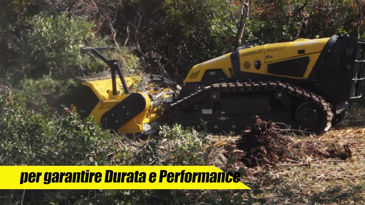 Компактный лесной мульчер робот, RoboMAX Forestry 150 T Energreen