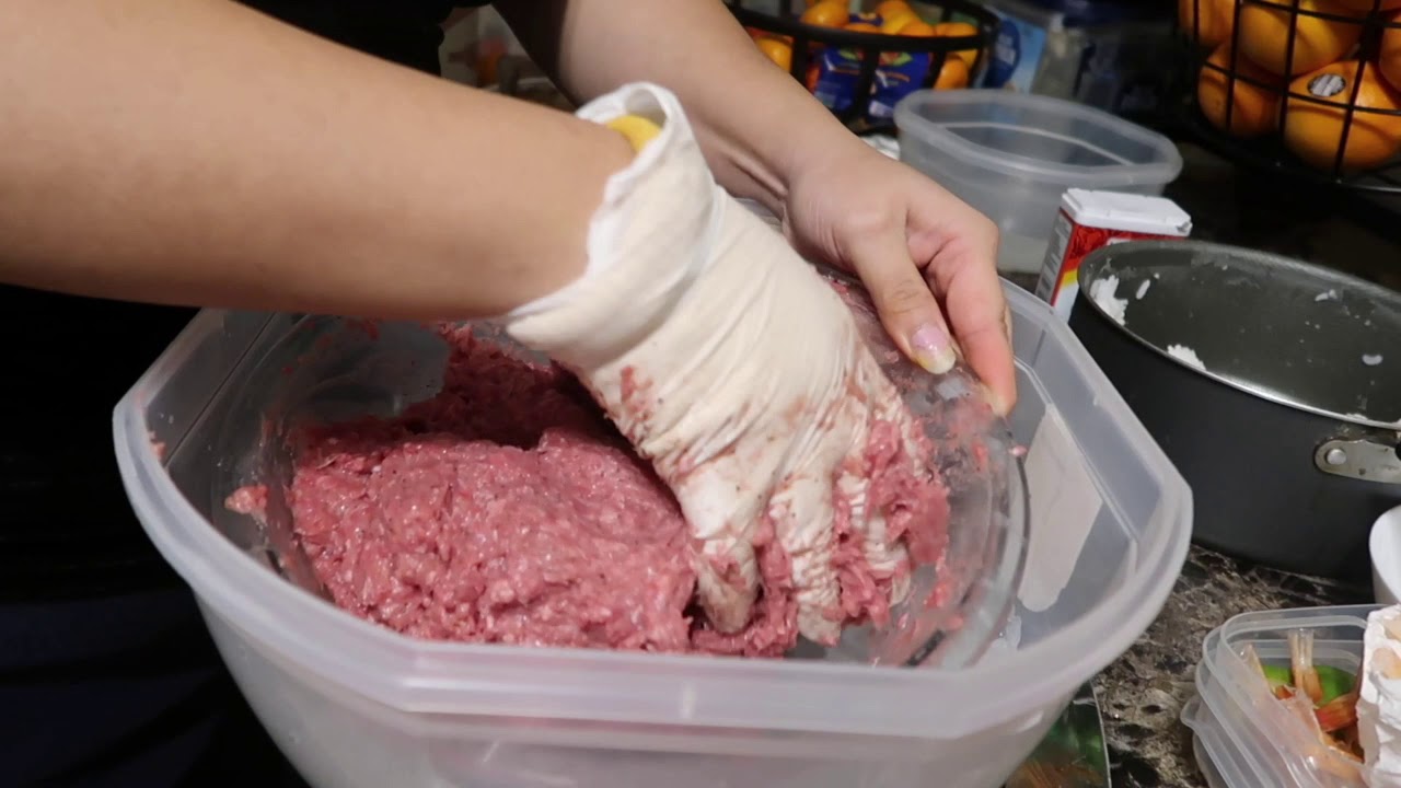 how to make meat balls ua qe nqaij noj