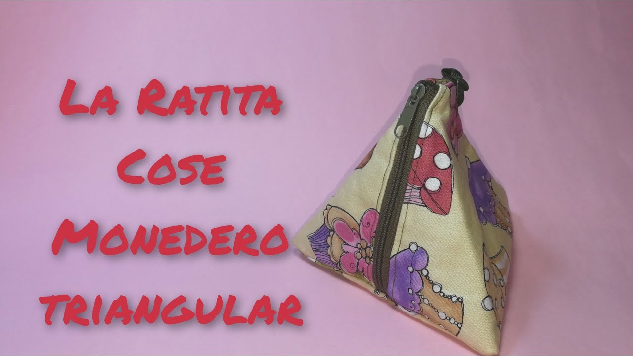 Monedero triangular (Paso a paso)