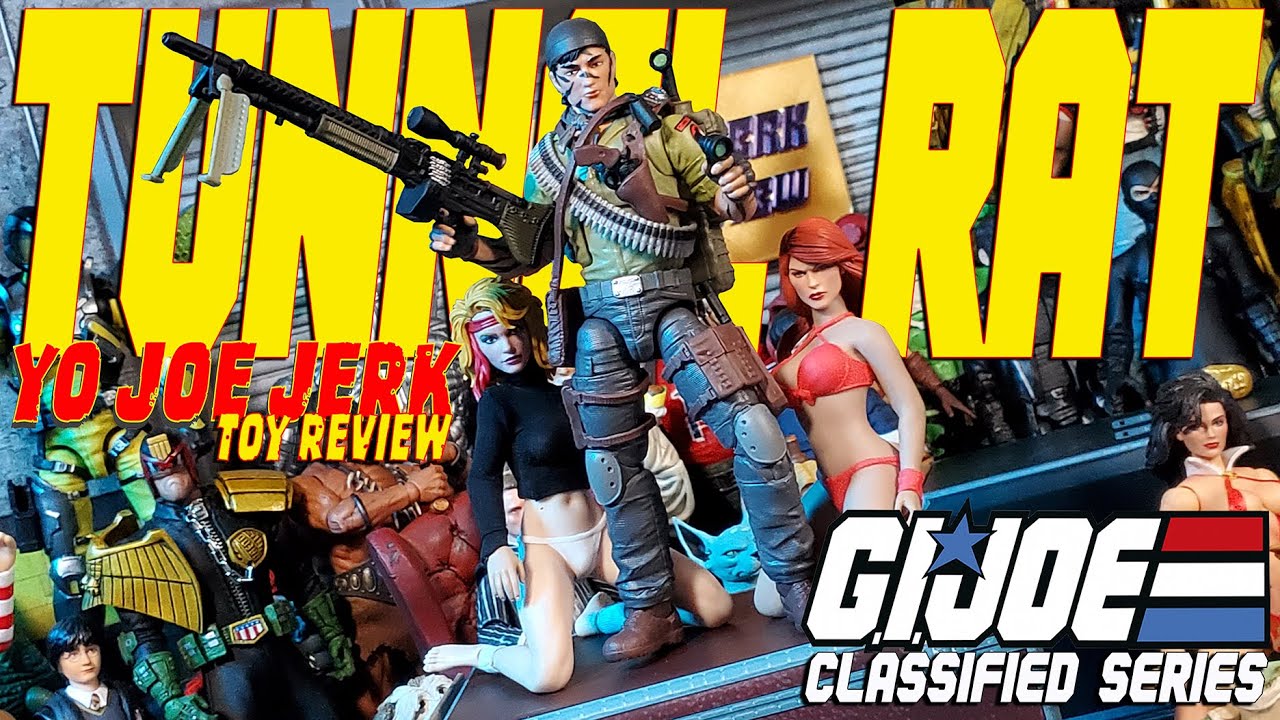 Обзор классифицированной туннельной крысы GI Joe