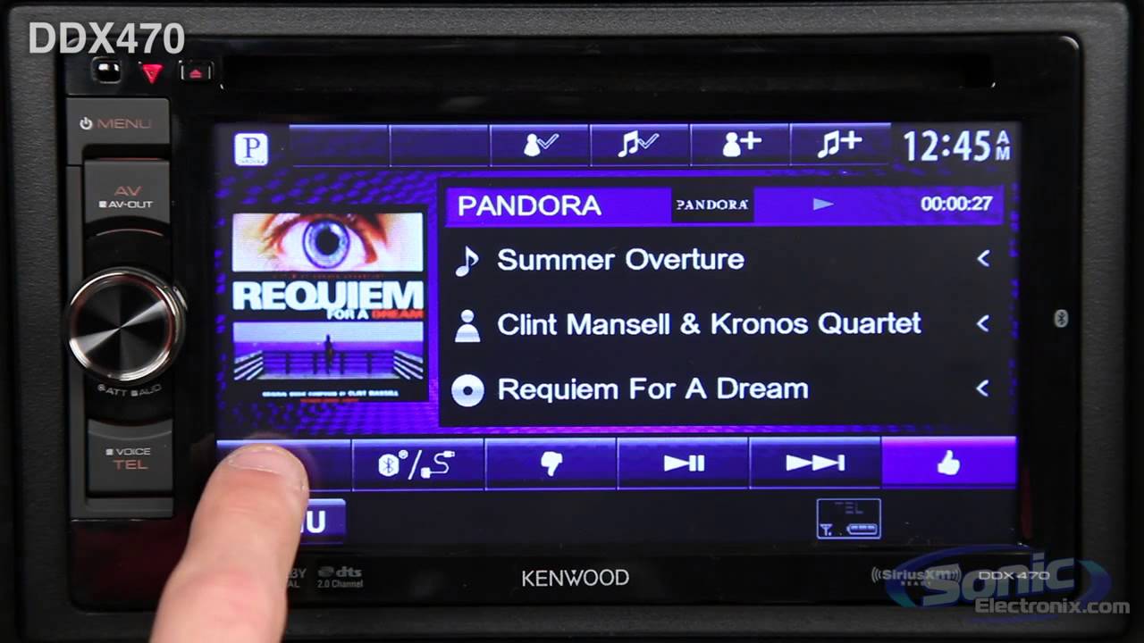 Kenwood DDX Series In-Dash LCD Touchscreen DVD/MP3/USB Car Stereo Receivers
