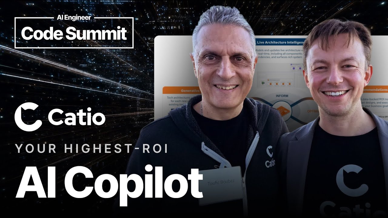 AI Copilots for Tech Architecture: The Highest-ROI Use Case You&rsquo;re Not Building &mdash; Boris B., Catio