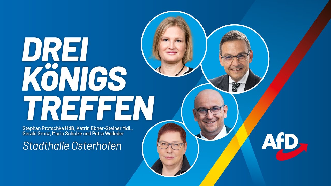 Dreikönigstreffen 2026 der AfD in Osterhofen