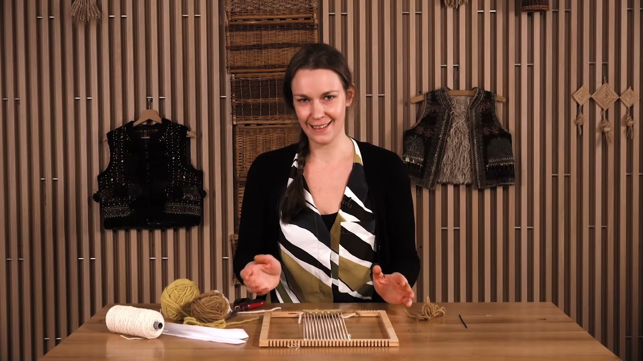 Kézműveskedj otthon! - Szövött tolltartó