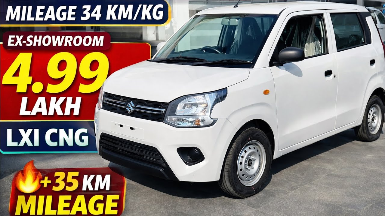 New 2026 Maruti Suzuki Wagon r Base Model Review ✅ Wagonr New Model 2026 | Wagonr lxi cng 2026