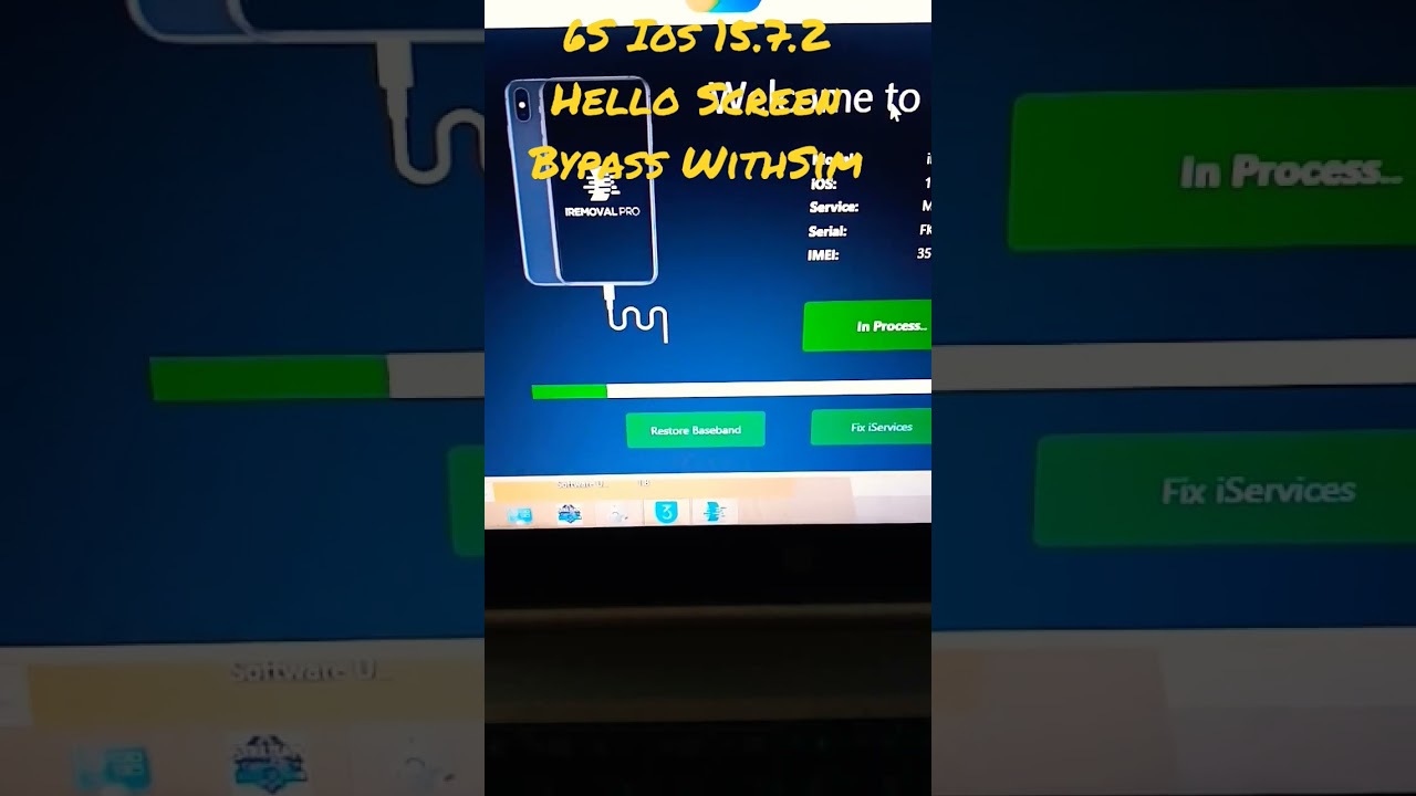 Iphone 6s Ios 15.7.2 Bypass Hello Screen WithSim
