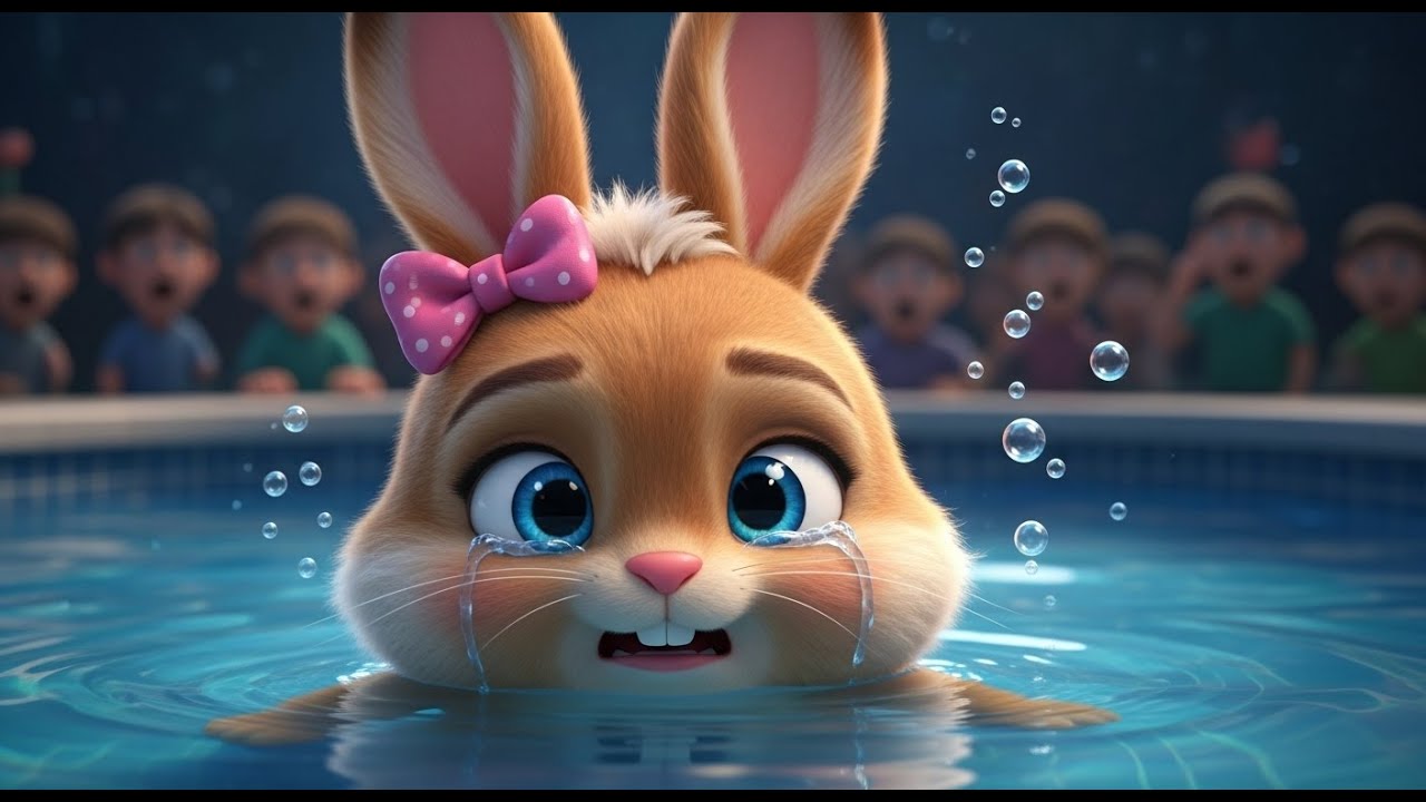 Bunny Almost Drowned 😱 | Bobby Saved His Life | Emotional Swimming Competition Story