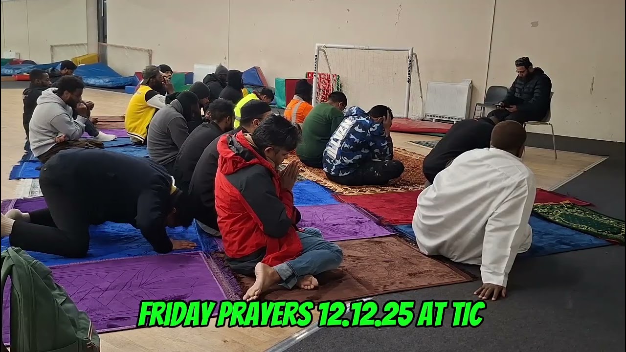 Qutbah and Friday Prayers at Thamesmead Islamic Centre CIC 