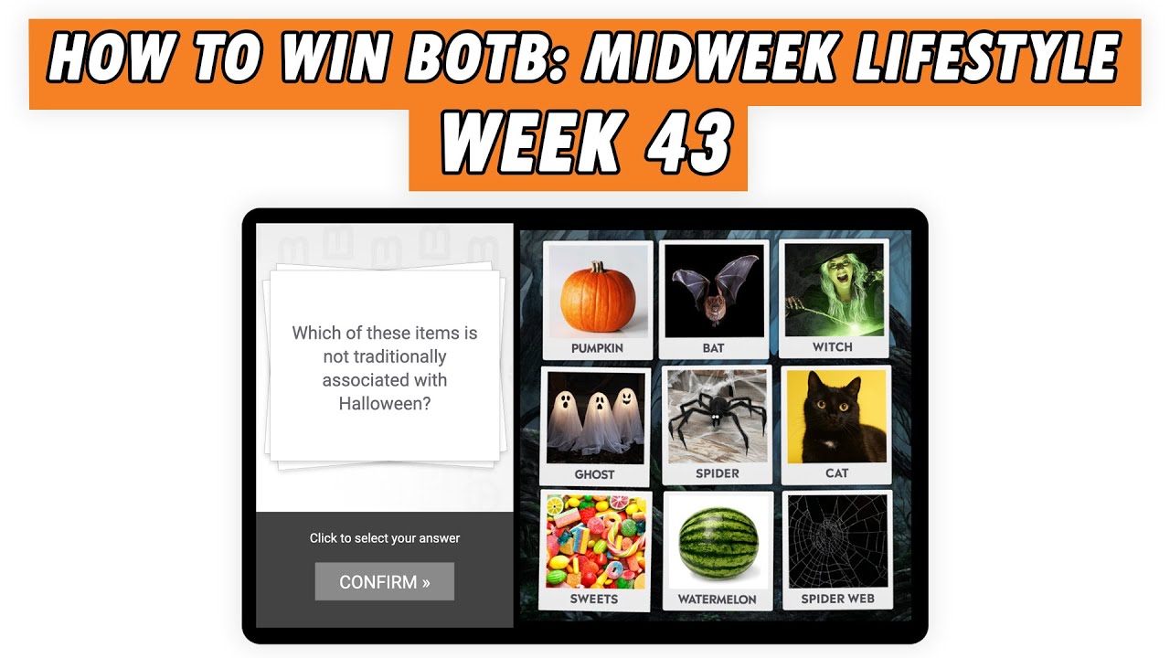 Win BOTB Midweek Lifestyle: Week 43 (Oct 27 - Nov 3 2022)