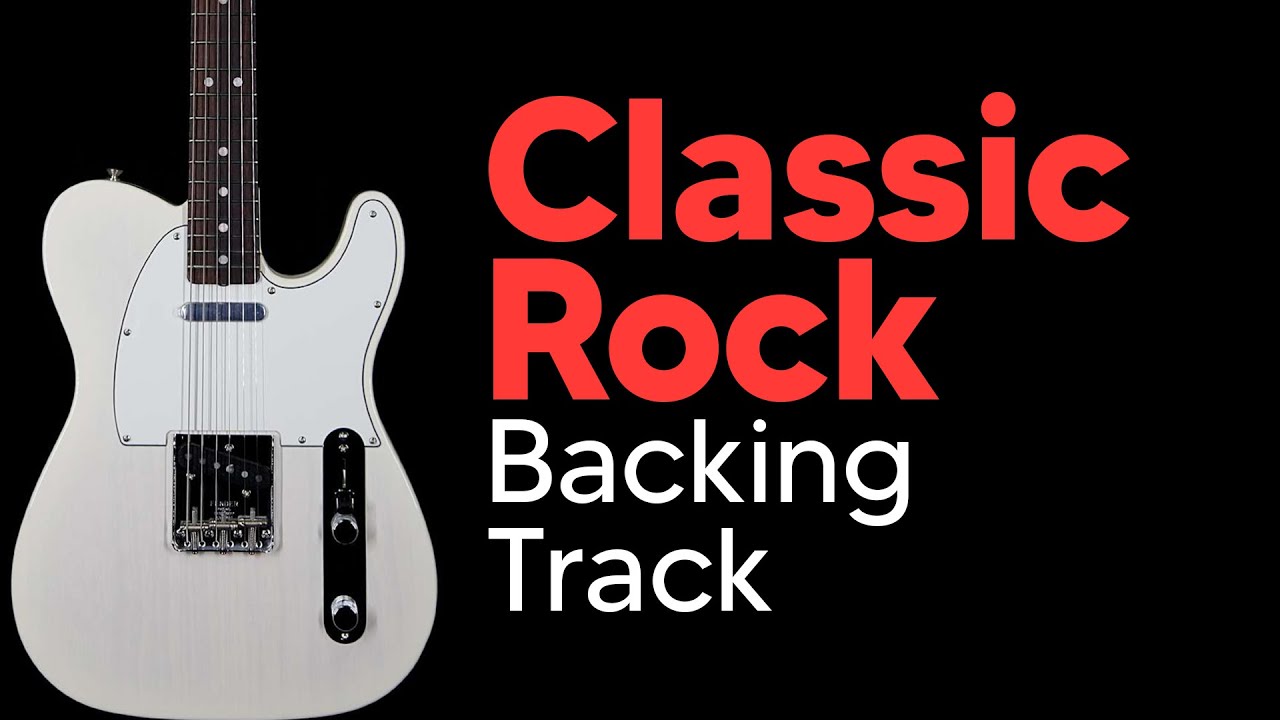 Guitar Backing Track - Classic Rock Jam In B 126bpm