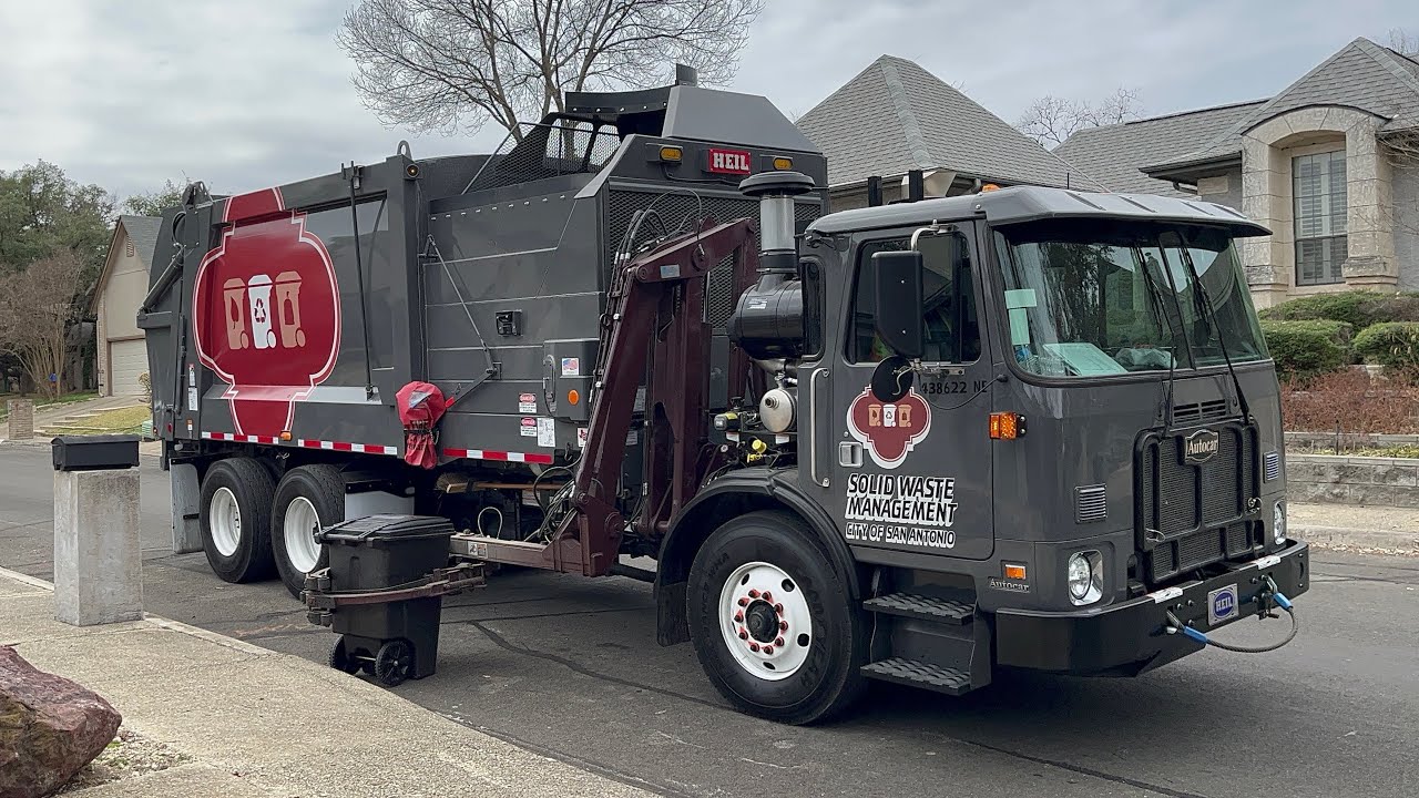 City of San Antonio’s All New Heil DuraPack Python Garbage Trucks