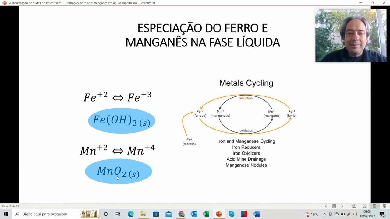 Remoção de ferro e manganês em águas superficiais