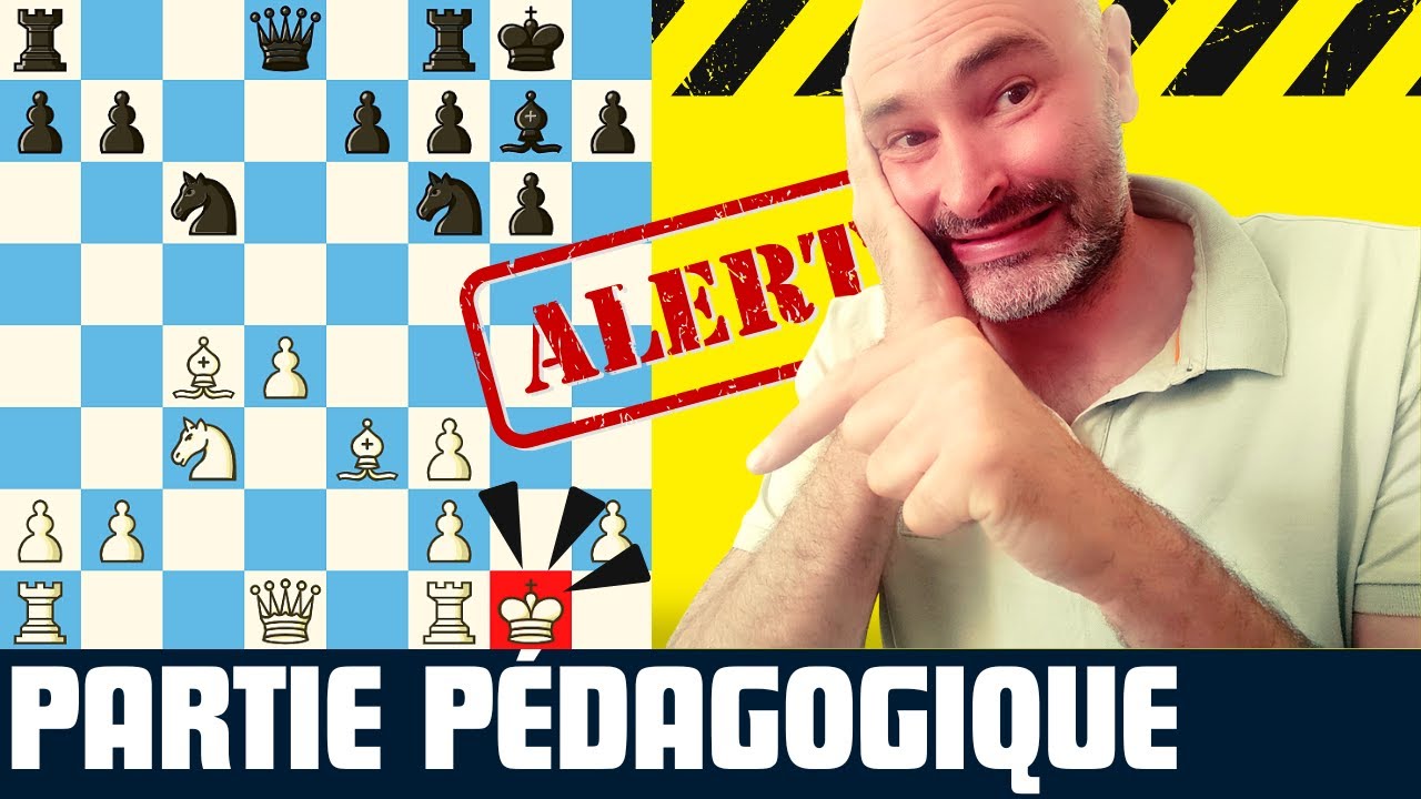 Défense Grünfeld (3) : Partie d'échecs pédagogique