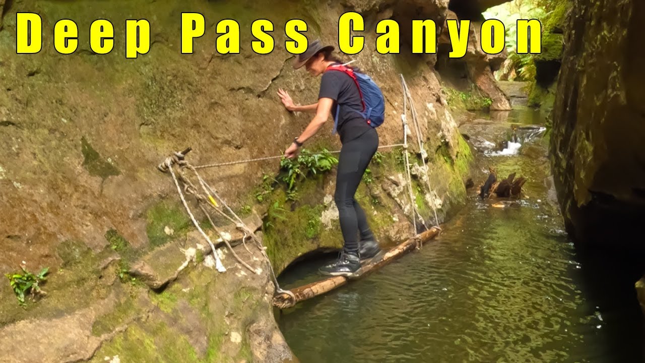 Deep Pass / Nayook Canyon - Newnes Plateau - Lithgow - Blue Mountains Canyoning - 4K