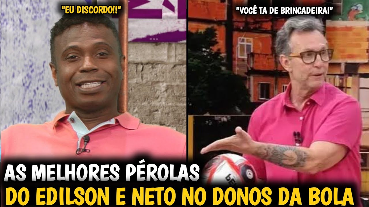 🚨OS MELHORES MOMENTOS DO EDILSON CAPETINHA E CRAQUE NETO NOS DONOS DA BOLA|PARTE 1
