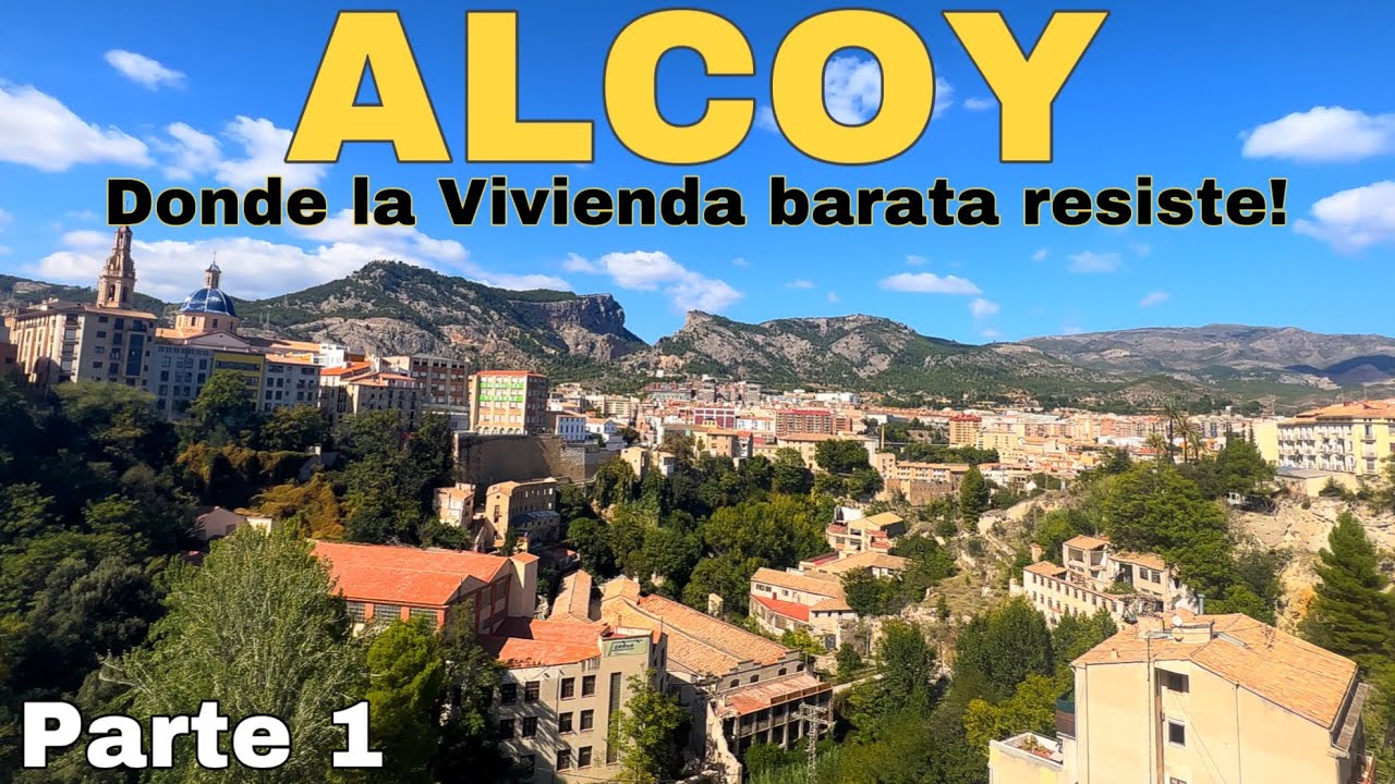 Descubriendo Alcoy, Alicante: Aqui VIVIENDA BARATA Resiste! | PARTE 1 🏙️🏡