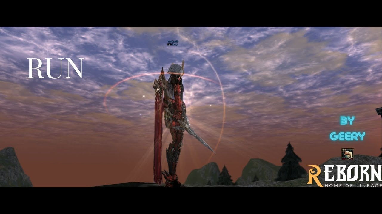 Run. Lineage 2 Reborn Ghost Hunter  pvp by Geery