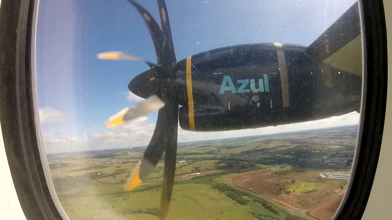 Voo Azul AD4876 | S. J. do Rio Preto (SJP) - Campinas (VCP) | ATR 72 - 05/05/2022 [Completo] PR-AKA