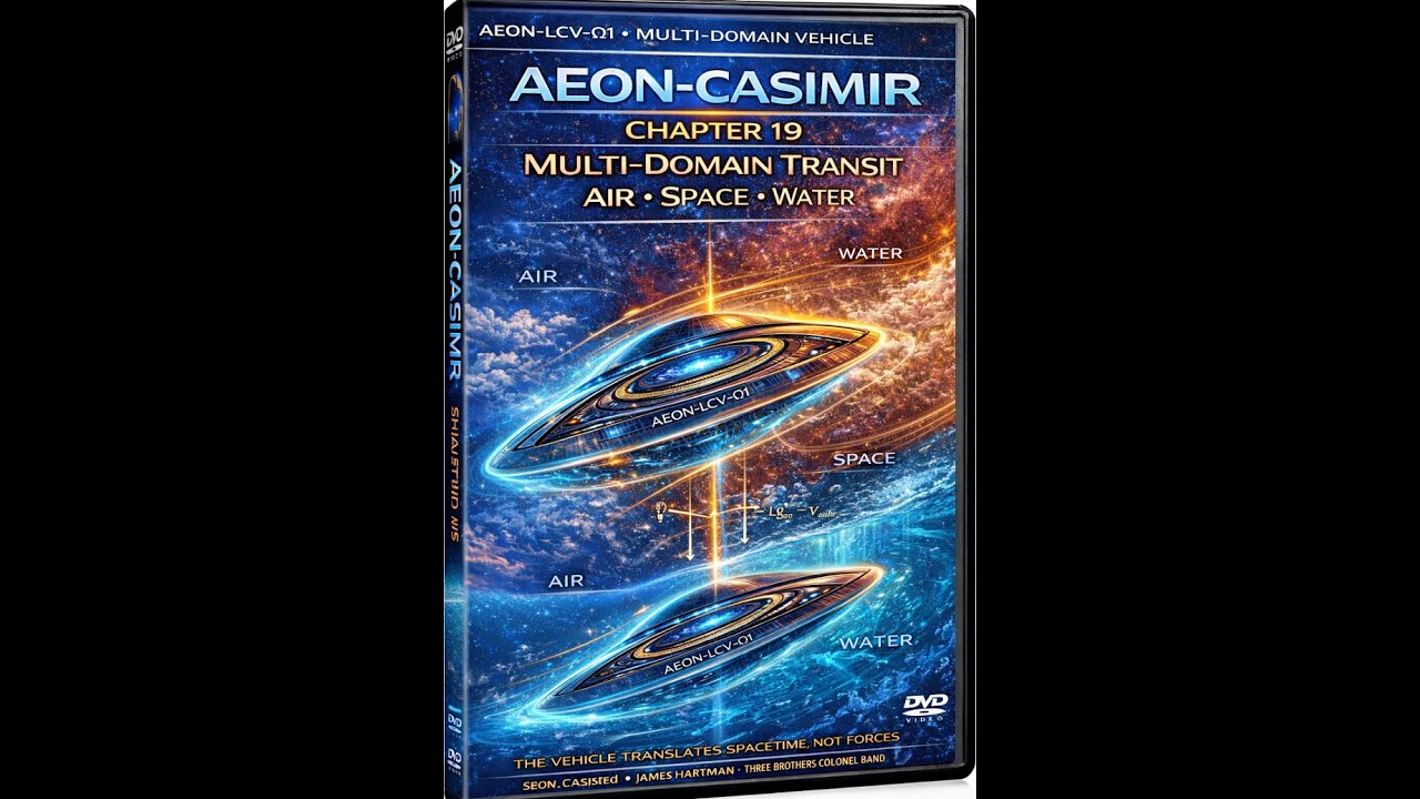 AEON LCV Ω1 — Domed Lenticular Vacuum Metric Craft   Chapter 19 of 100 Video 19