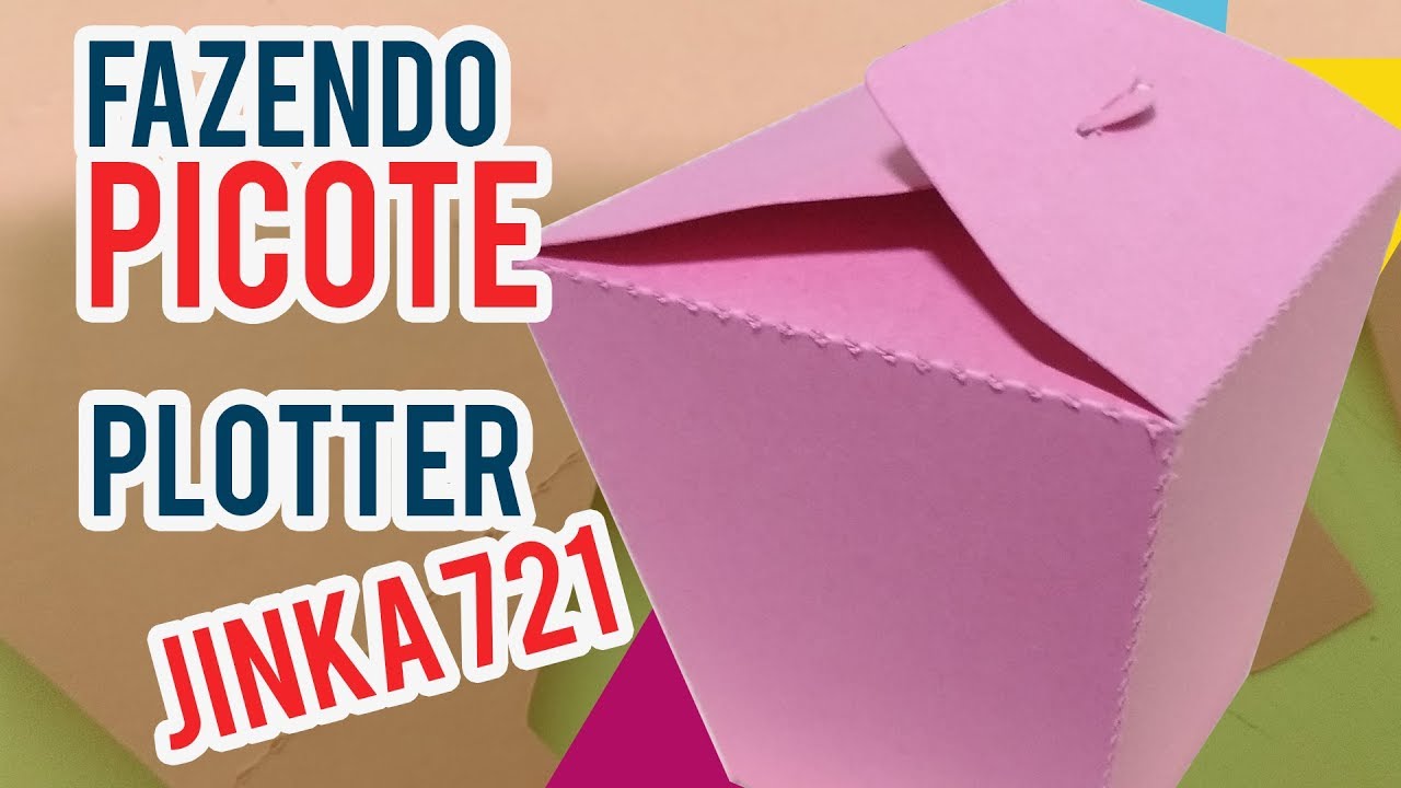 FAZENDO PICOTE PLOTTER JINKA 721 + FLEXI