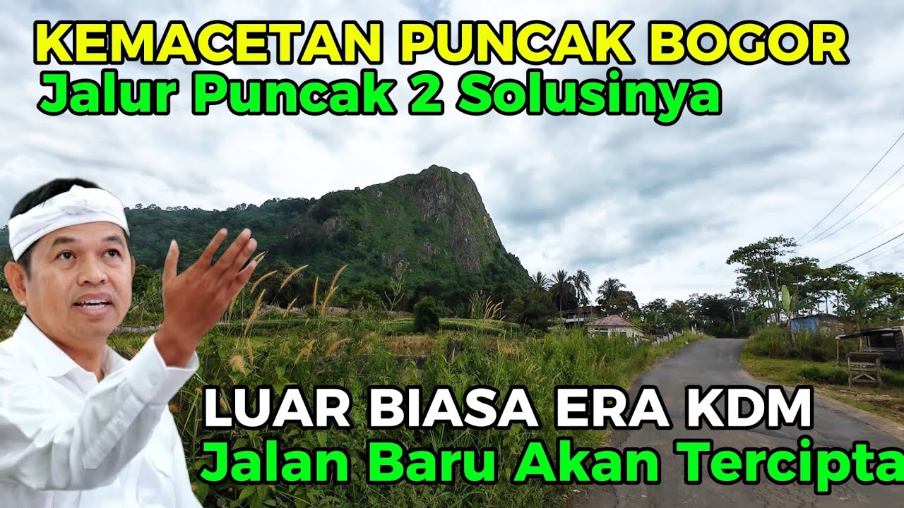 The Peak 2 Route is KDM's Solution to Bogor's Peak Traffic Jams.