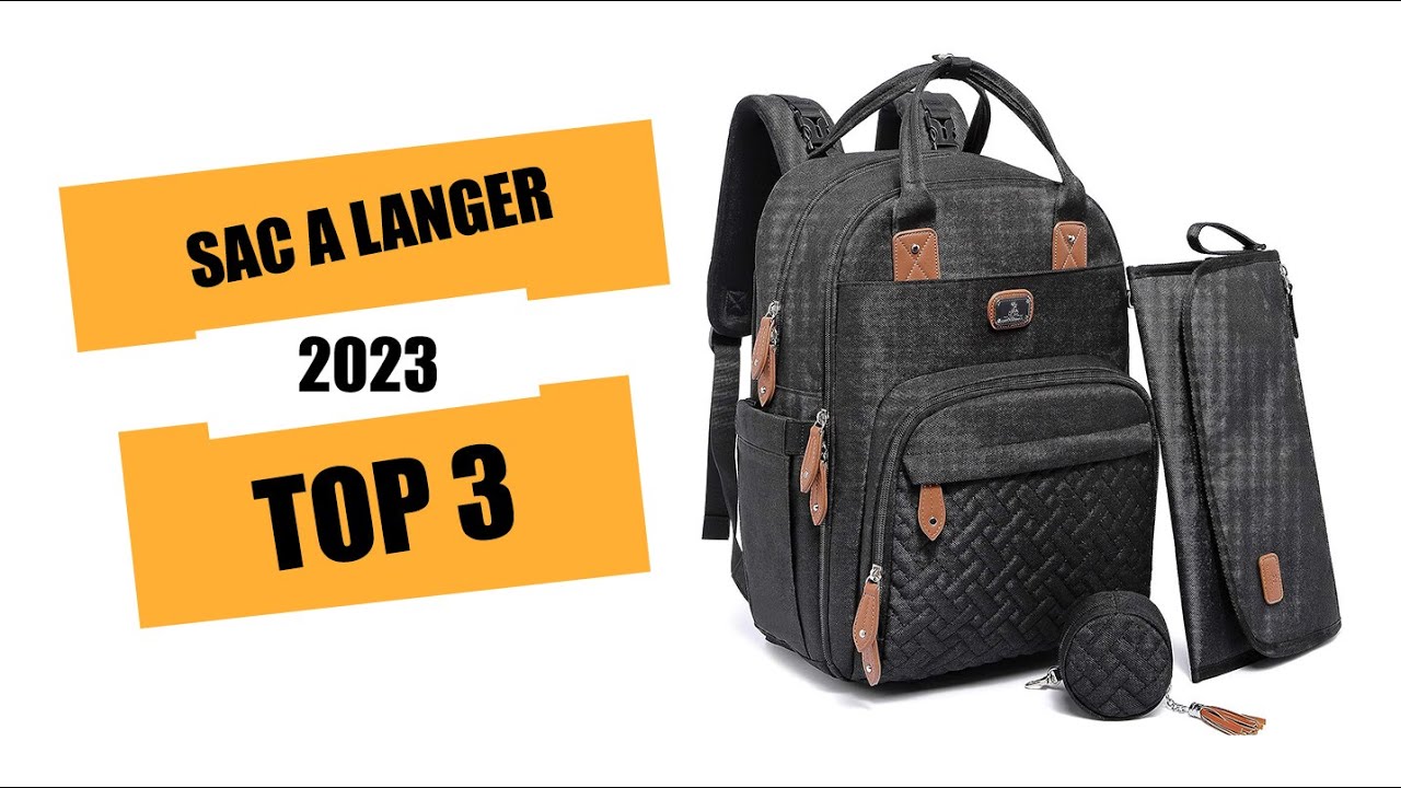 Le TOP 3: les Meilleurs Sacs à Langer