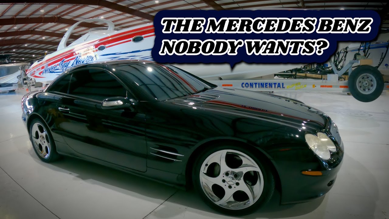 Лучший Mercedes, который никому не нужен? Mercedes-Benz SL500 2004 года — история, обзор и драйв