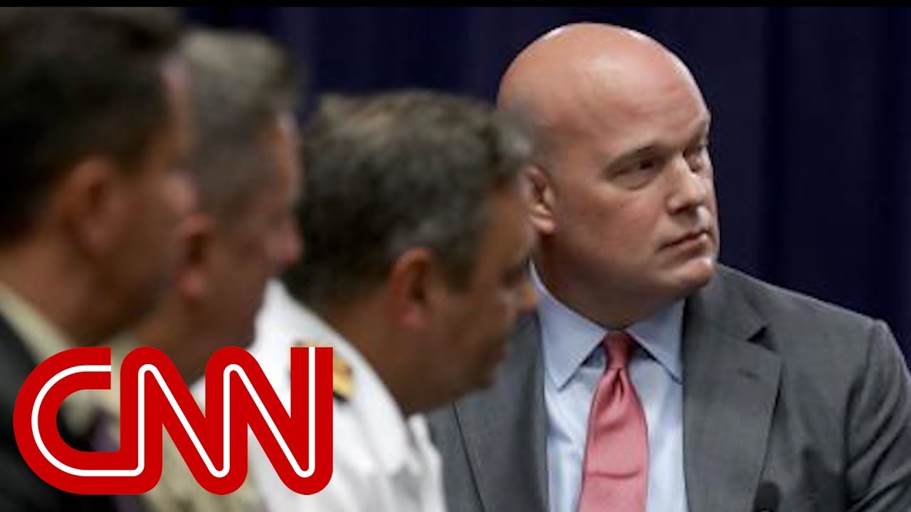 Who is acting Attorney General Matt Whitaker?