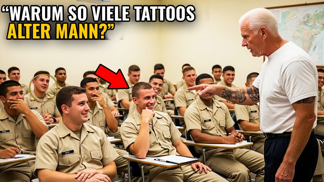 „Was Soll’n Die Tattoos, Alter Mann?“ fragt der Navy SEAL – Doch Seine Antwort Schockt Alle