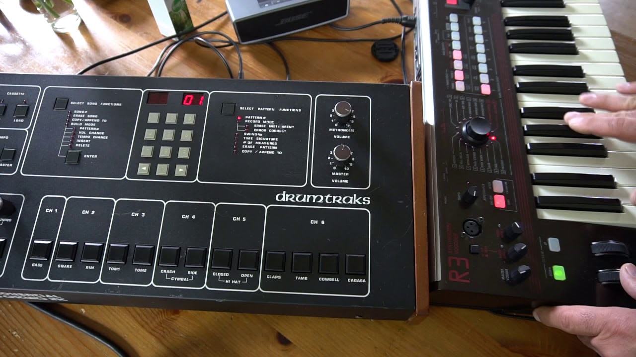 Drumtraks MIDI controlled